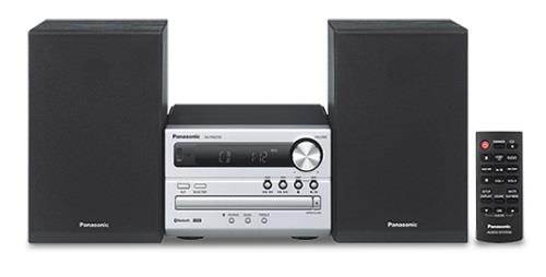 PANASONIC Micro Hi-Fi Panasonic SCPM250EGK 20 W MP3, CD, USB, Bluetooth nero